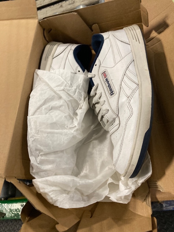 Photo 1 of  dirty***************Reebok Men's Revenge Plus Shoe, White/Black, 9 M US