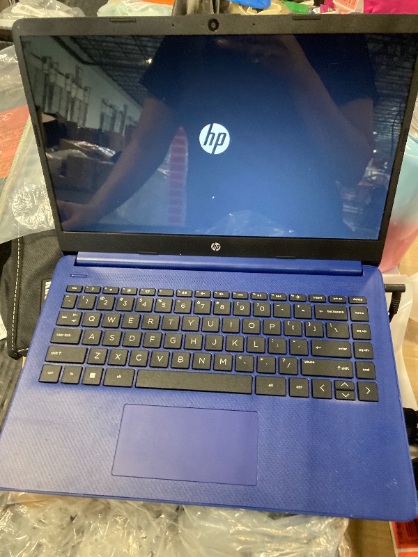 Photo 1 of ***locked***
HP Portable Laptop, Student and Business, 14" HD Display, Intel Quad-Core N4120, 16GB DDR4 RAM, 64GB eMMC, 1 Year Office 365, Webcam, SD Card Reader, HDMI, Wi-Fi, Windows 11 Home, Blue, KKE Mousepad