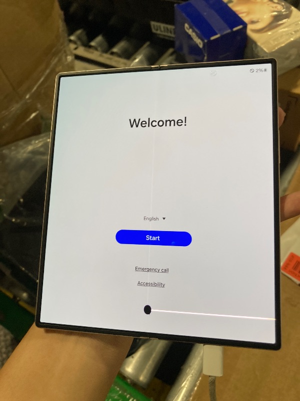 Photo 1 of ***SCREEN HAS A BLOW***
Samsung Galaxy Z Fold 6, 512GB Unlocked Android Smartphone, Circle to Search, Hands-Free Interpreter, AI Photo Edits, Foldable Display for Multitasking, 2024, US 1 Yr Warranty, Pink