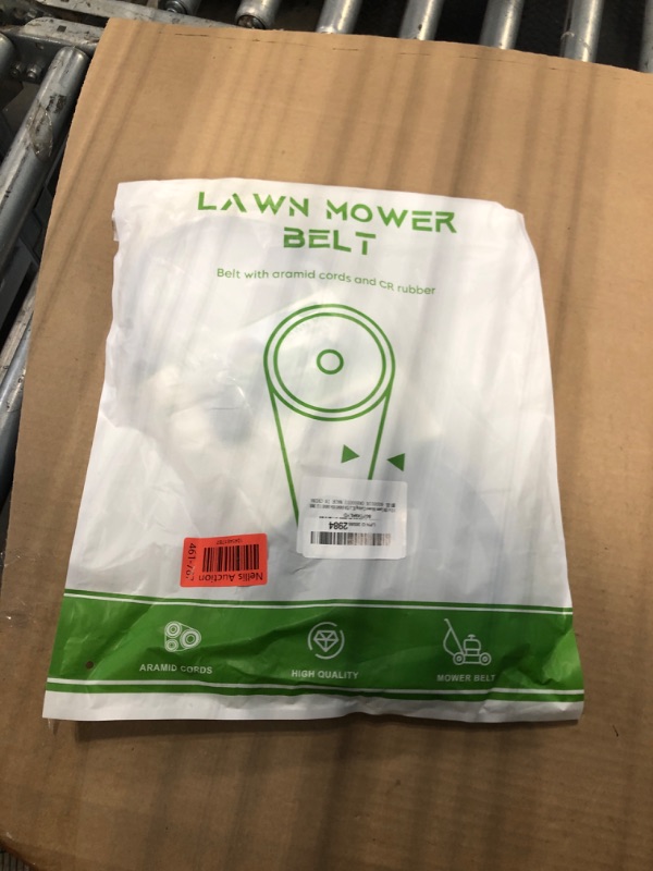Photo 1 of 1/2 x 109 Lawn Mower Cutting Deck Belt for Cub Cadet 754-04045 954-04045 112-5800, Made with Aramid Cord Belt