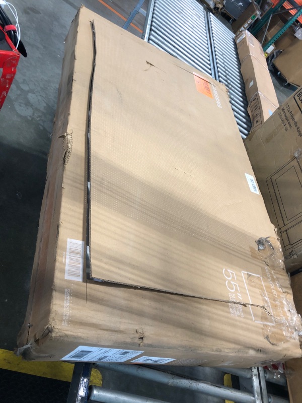 Photo 1 of ***SOLD AS PARTS***
SAMSUNG 55-Inch Class QLED 4K The Frame LS03B Series, Quantum HDR, Art Mode, Anti-Reflection Matte Display, Slim Fit Wall Mount Included, Smart TV w/ Alexa Built-In (QN55LS03BAFXZA)