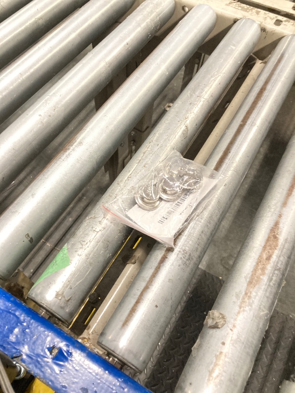 Photo 1 of (4-Pack) Spring Steel Push On Pushnut Caps with Mechanical Zinc Plating - Permanent Washer Caps Fits 5/8” Axles for Hand Trucks, Rolling Bins, and Lawn Wagons - Perfect Alternative for Cotter Pins