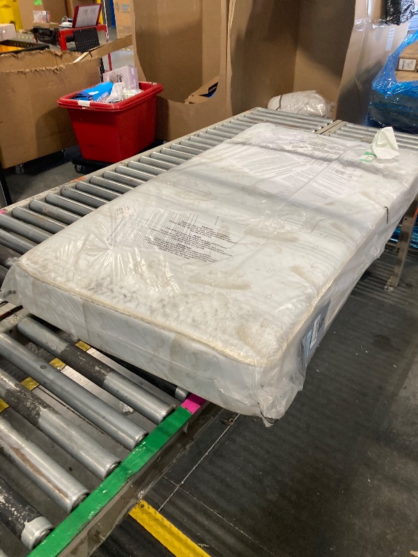 Photo 1 of ***Item is dirty*** Dream On Me Twilight 5” 88 Coil Inner Spring Crib And Toddler Mattress, Greenguard Gold Certified, 10 Year Limited Warranty, Waterproof Vinyl Cover, Made In The U.S.A, Support And Comfort