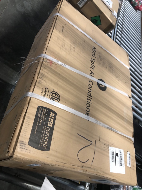 Photo 1 of ***TWO BOXES****Zstar 9,000 Btus Mini Split AC, 19 SEER2 Wall Mounted AC with Heat Pump & Installation Kits, Ductless Inverter Split-System Air Conditioners Cools up to 450 Sq.Ft, WIFI and Remote Control, 115V