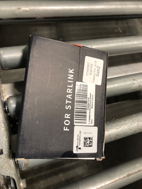 Photo 1 of Starlink Ethernet Adapter for Rectangular Satellite Internet V2, Starlink Adapter Ethernet Gen 2 for Wired External Network Fast & Stable Connection Star-Link Standard Actuated Gen 2