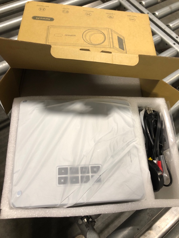 Photo 1 of [Electric Focus/Auto Keystone] Projector with WiFi and Bluetooth, Native 1080P 4K Support Outdoor Movie Projectors Max 450" Display, SOPYOU Home Theater Projector for iOS/Android/TV Stick