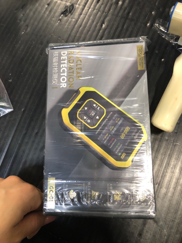 Photo 1 of Geiger Counter Nuclear Radiation Detector - FNIRSI Radiation Dosimeter with LCD Display, Portable Handheld Beta Gamma X-ray Rechargeable Radiation Monitor Meter, 5 Dosage Units Switched