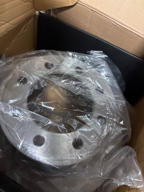 Photo 1 of ** ONLY ONE PIECE *** 
TRQ Rear Brake Pad & Rotor Kit Brake Caliper Brake Pads Brake Rotor Ceramic Vented Compatible with 2006-2008 Dodge Ram 1500 2003-2008 Ram 2500 Ram 3500     