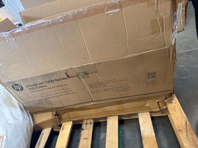 Photo 1 of *** FOR PARTS *** 
Explore the HP DesignJet T200 plotter series 2025 edition           