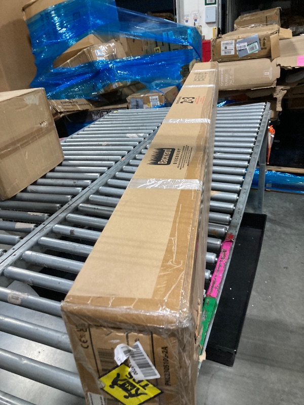 Photo 1 of ***SOLD AS PARTS - MISSING HARDWARE****Backyard Discovery Callahan 8' x 5' Cedar Wood Outdoor Patio Pergola Swing Bench with Trellis, Two-Person Seating, Chains, Water Resistance, 600 Lb Weight Capacity for Porch, Patio, Deck, Garden
