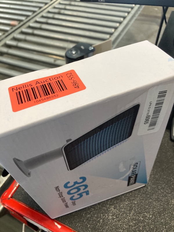 Photo 1 of Solar Panel Charger with Micro USB Connection Compatible with Arlo Essential Spotlight/XL Spotlight Camera, 5W Arlo Essential Solar Panel, IP65 Waterproof 10ft Cable, (Not for 2K/2nd Gen), 1 Pack