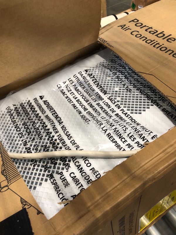 Photo 1 of 14,000 BTU Air Conditioner Portable, 3-in-1 Room Standing Air Conditioners with Remote Control, Fast Cools 750 Sq.Ft. for Indoor Room, Dorms - Gray