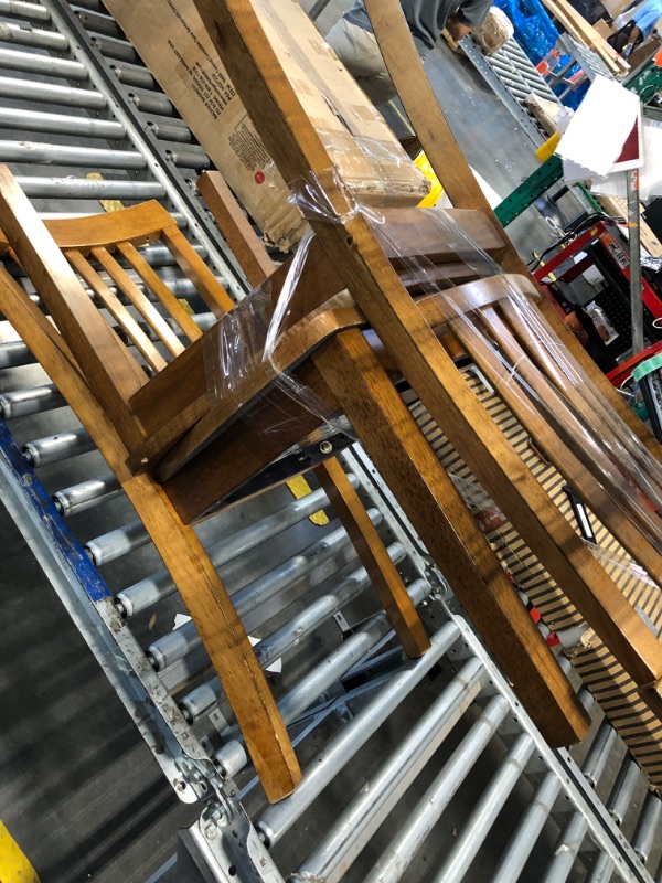 Photo 1 of 2 wooden chair 