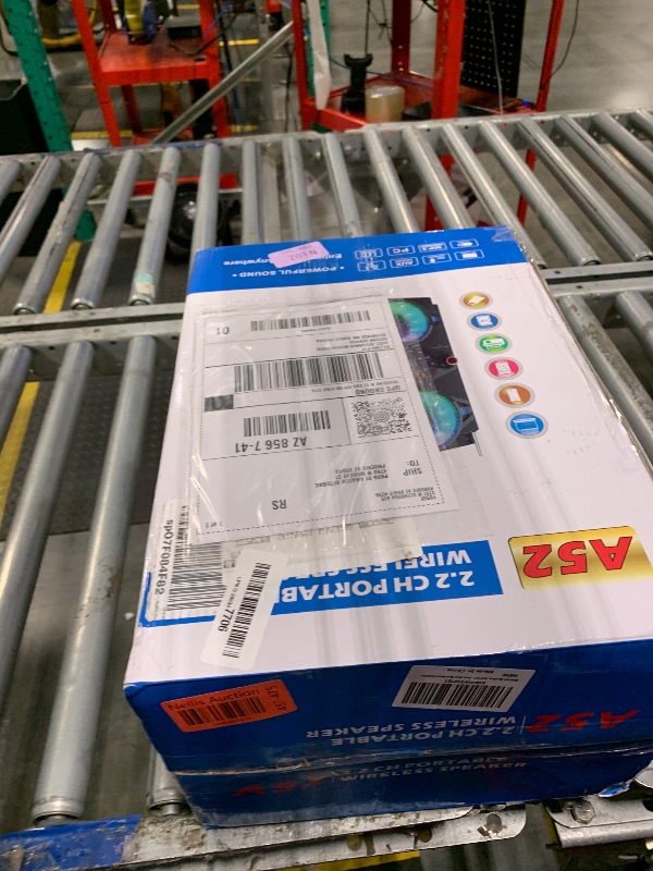 Photo 1 of ***CORDS MISSING***
Bluetooth Speakers, 60W Portable Wireless Loud Outdoor Home Party Bluetooth Speaker with Subwoofer, FM Radio, LED Colorful Lights, Microphone, Remote and Big Powerful Stereo Deep Bass Sound Boombox