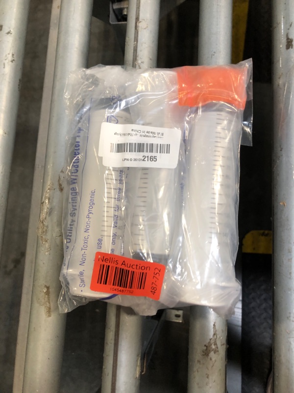 Photo 1 of 150ml Large Syringes for Liquid, Oral, Scientific Labs, Measurement, Dispensing, with Cap- 3 Pack 150 ml Syringe