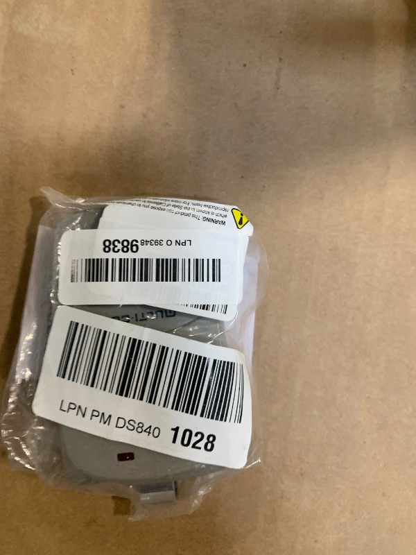 Photo 1 of Linear MCS412001 Multi-Code 2-Channel Visor Transmitter, Original Version,Soft Gray