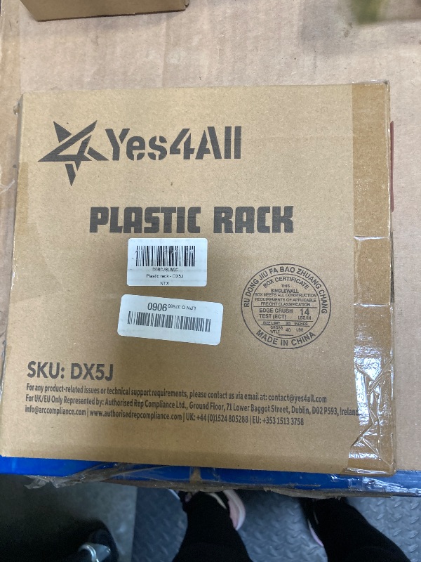 Photo 1 of Yes4All 3-Tier Dumbbell Weight Rack Only, Compact Weight Stand for 1-8 LBS Dumbbells, Space-Saving Design for Home & Gym, Portable, & Easy to Assemble