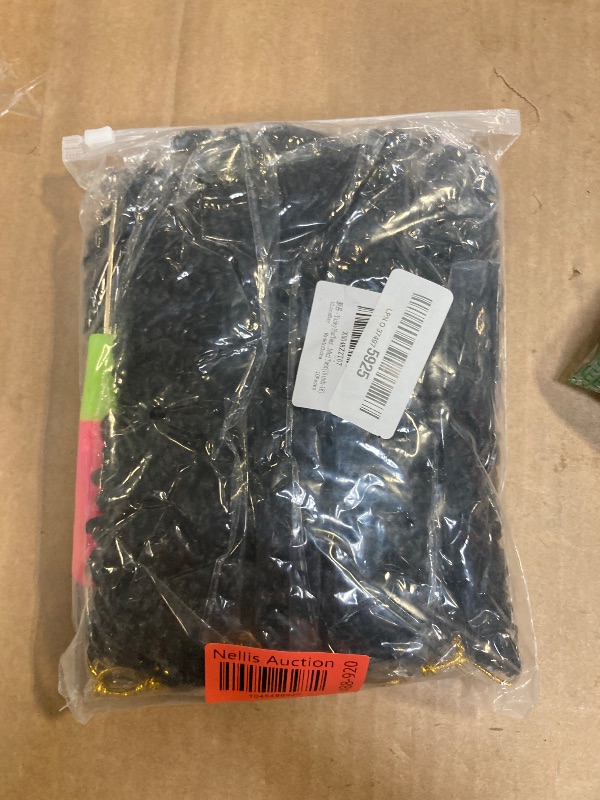 Photo 1 of 10 Inch Yanky Twist Crochet Braids Hair for Black Women10 packs Pre-looped Natural Black Passion Twist with Fluffy Spring Mini Curly Ends Synthetic Crochet Hair(Pack of 10-1B)