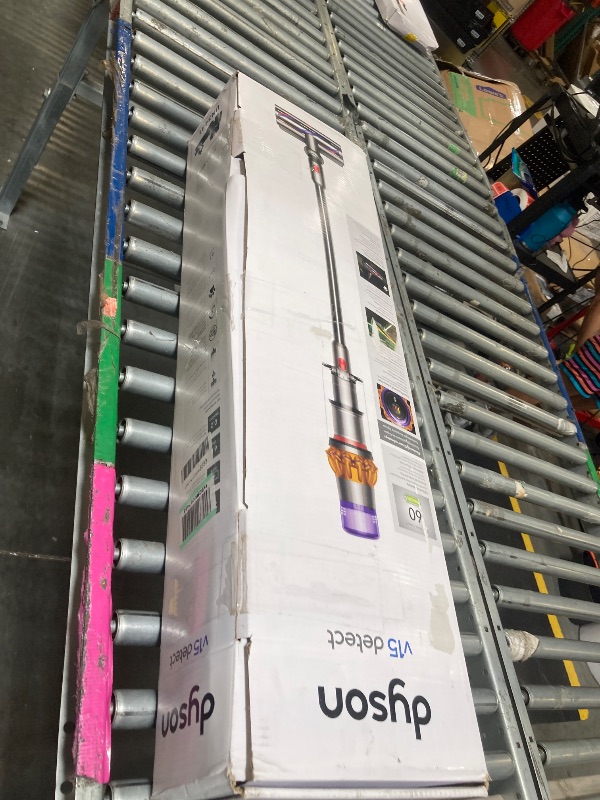 Photo 1 of Dyson V15 Detect Plus Cordless Vacuum, Yellow/Nickel
