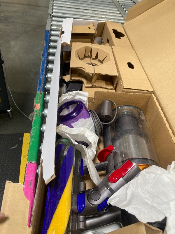 Photo 1 of Dyson V15 Detect Plus Cordless Vacuum, Yellow/Nickel