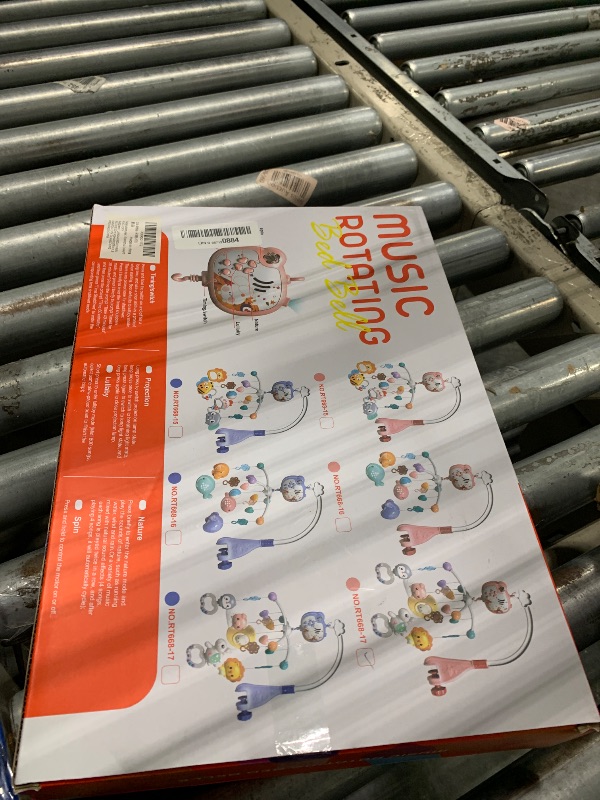 Photo 1 of GKKBSJ Baby Mobile for Crib, Crib Mobile with Music and Lights for Girls or Boys, Crib Toys Hanging, Nursery Mobiles, Bassinet Mobile Clip On, Tiny Love Mobile, Crib Bumper Toys Accessories