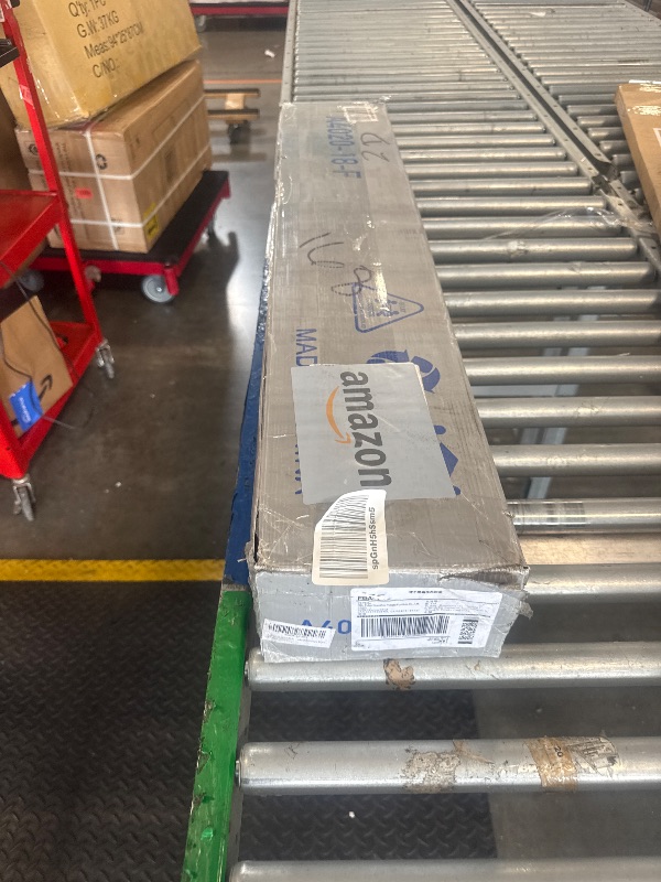 Photo 1 of ***MISSING SCREWS***
Hafenpo 18 Inch Full Bed Frame - Sturdy Metal Platform Full Size, No Box Spring Needed, Heavy Duty, Easy Assembly, Strong Bearing Capacity, Under Bed Storage, Black