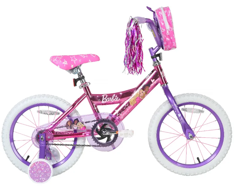 Photo 1 of [Final Sale] 16" Dynacraft Barbie Girls BMX Bike for Age Group 5-7 Years, Pink