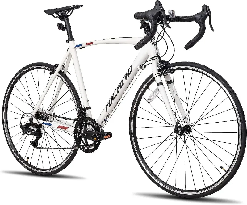 Photo 1 of [Final Sale] Hiland Road Bike,Shimano 14 Speeds,Light Weight Aluminum Frame,700C Racing Bike for Men
