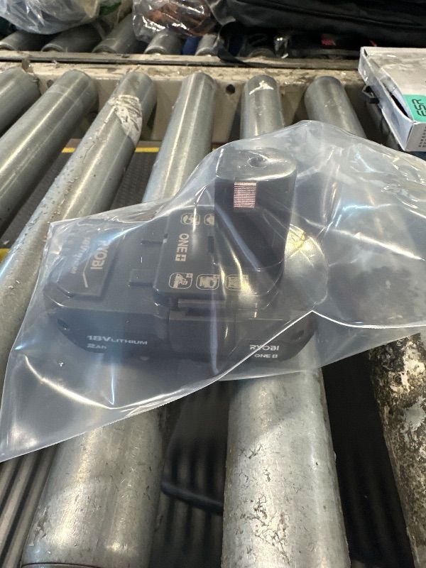 Photo 1 of **BATTERY ONLY** Ryobi One+ 18v Lithium Ion 2.0ah Battery and Charger Kit, Extreme Weather Performance Fast Charging Under 1 hour