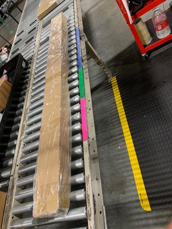 Photo 1 of DIYHD 6FT Raw Material Galvanized Box Track Ceiling Mount Sliding Barn Door Hardware for Exterior Barn Door