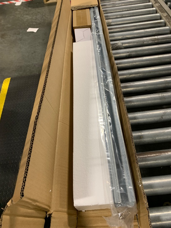 Photo 1 of DIYHD 6FT Raw Material Galvanized Box Track Ceiling Mount Sliding Barn Door Hardware for Exterior Barn Door