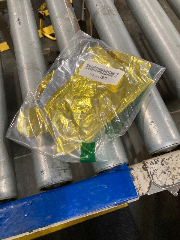 Photo 1 of 16" Alphabet Letter and Number Balloons Set Package, Aluminum Hanging Foil Film banner Mylar Balloon for Birthday Party Decoration Custom Word (A-Z, 0-9 Gold) (16 inch 7 Gold)