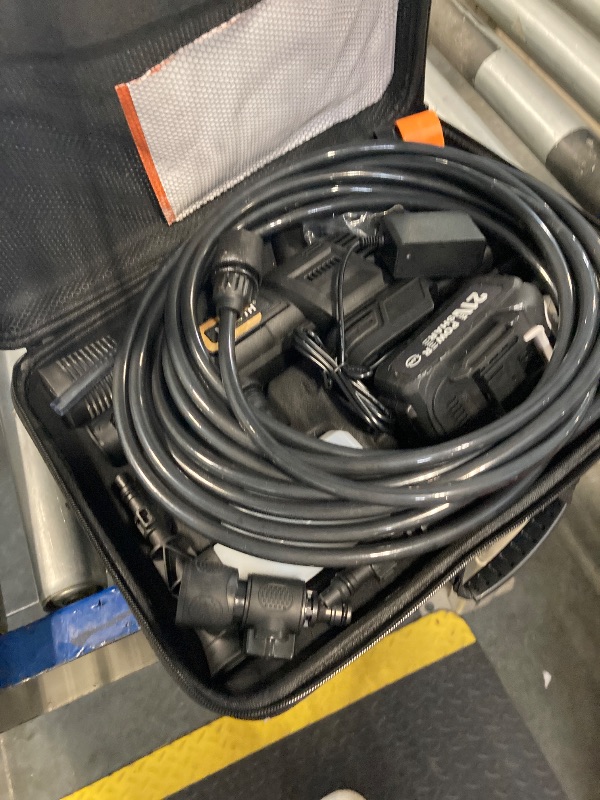Photo 1 of [Needs battery replacement] Cordless Pressure Washer Battery Powered; 1200PSI Cordless Power Washer with Brushless Motor, 4.0Ah Battery,6-in-1 Nozzle, 3 Power Level; Handheld Portable Pressure Washer Cordless