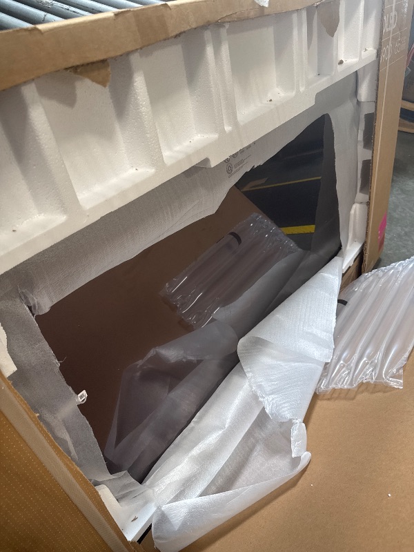 Photo 1 of **SCREEN IS DAMAGED**PARTS ONLY**Samsung 65-Inch Class OLED 4K S90D Series HDR+ Smart TV w/Dolby Atmos, Object Tracking Sound Lite, Motion Xcelerator, Real Depth Enhancer, 4K AI Upscaling, Alexa Built-in (QN65S90D, 2024 Model). 