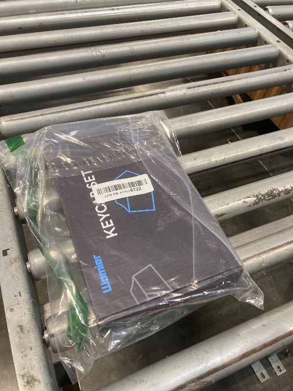 Photo 1 of Womier Pudding Keycaps, Black PBT Keycaps 60 65 75 100 Percent 130 Keys, Shine Through Key Cap, OEM Profile for MX-stem Switches Keyboard Caps-Black