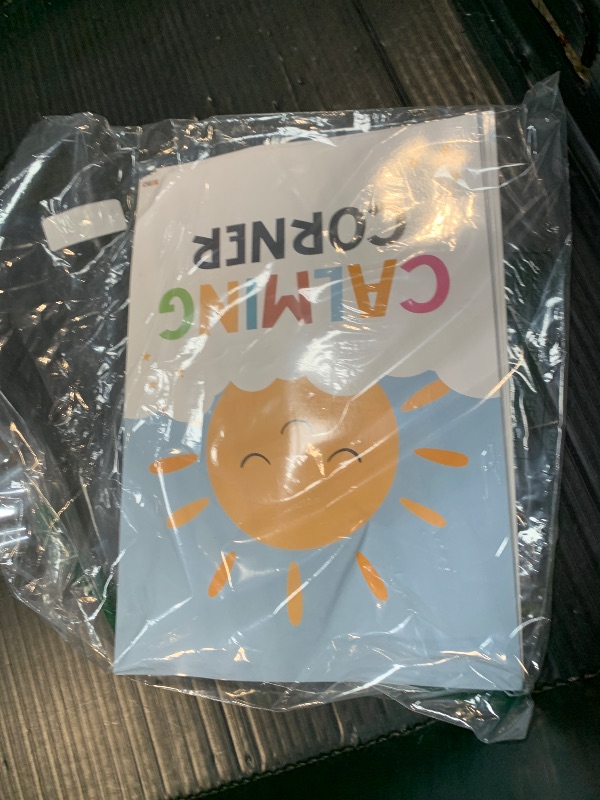 Photo 1 of 12 Boho Calming Corner Classroom Posters - Feelings Wheel Chart & Emotions Poster For Kids, Calm Down Corner Supplies For Therapy Office Decor, Mental Health Wall Decorations For Preschool Teachers BEAWART