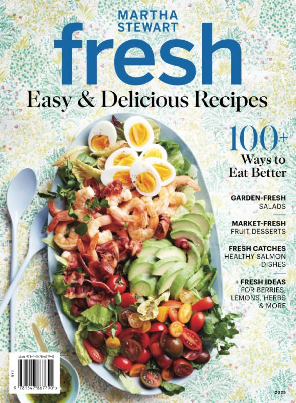 Photo 1 of  Fresh: Easy & Delicious Recipes Paperback – April 25, 2025
by The Editors of Martha Stewart (Author)