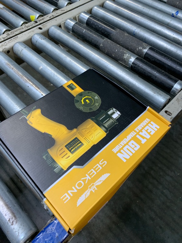 Photo 1 of ***MISSING HARDWARE****Cordless Heat Gun for DeWALT 20v Battery,Lithium Hot Air Gun, 5 Nozzle Attachments,2-Temp Setting Max 1022°F(550°C),Heat Gun for Shrink Wrapping, Tube Bending (Tool Only, NO Battery)
