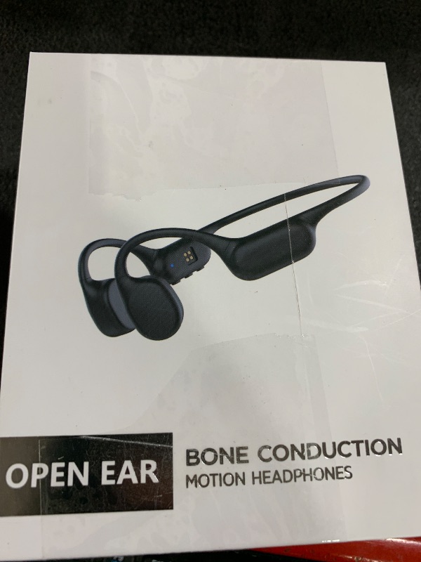 Photo 1 of GEUYNAY Bone Conduction Headphones, Bluetooth 5.4 Open Ear Headphones Wireless Headsets with Mic,IPX7 Waterproof Sport Headphones for Running, Cycling and Workout(Black)