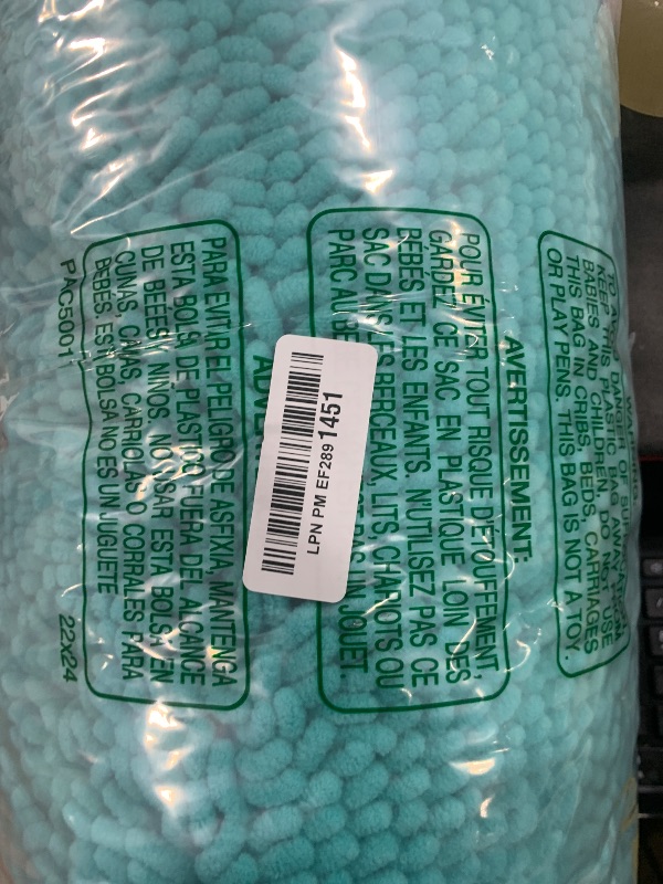 Photo 1 of Smiry Luxury Chenille Bathroom Rugs 36x24, Extra Soft and Absorbent Shaggy Bath Mat, Machine Washable, Non-Slip Plush Carpet Runner for Tub, Shower, and Floor, Home Decor Accessories, Turquoise