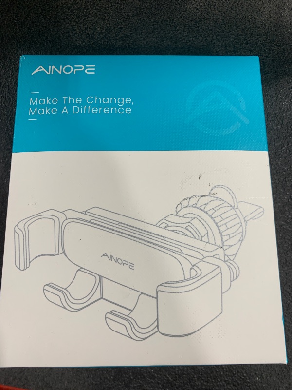 Photo 1 of AINOPE Car Phone Holders for Your Car [Ultra Convenient] Air Vent Phone Mount [Thick Cases Friendly] Cell Phone Holder Car Accessories for Women Men for iPhone 16 Pro Max 15 Samsung S25 Ultra Black