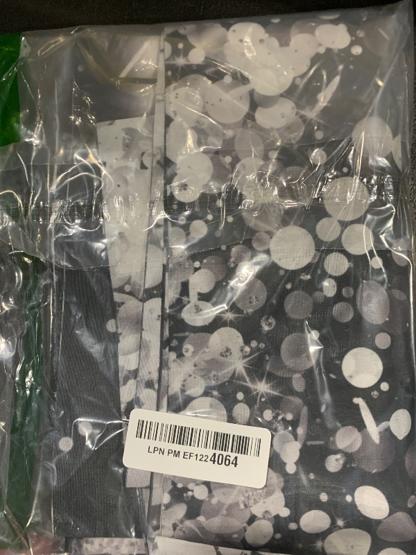 Photo 1 of MEHOFOND 6x3.6ft Black and Silver Graduation Backdrop 2025 Congrats Grad Party Photography Background for High School and College Celebrations Bachelor's Cap Wheat Ear Glitter Decor Photo Props