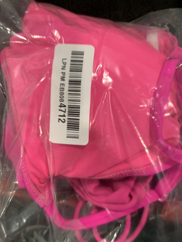 Photo 1 of Meyeeka Ladies Summer Sexy Swimwear High Waist Hollow Out One Piece Athletic Bathing Suit Rosy L