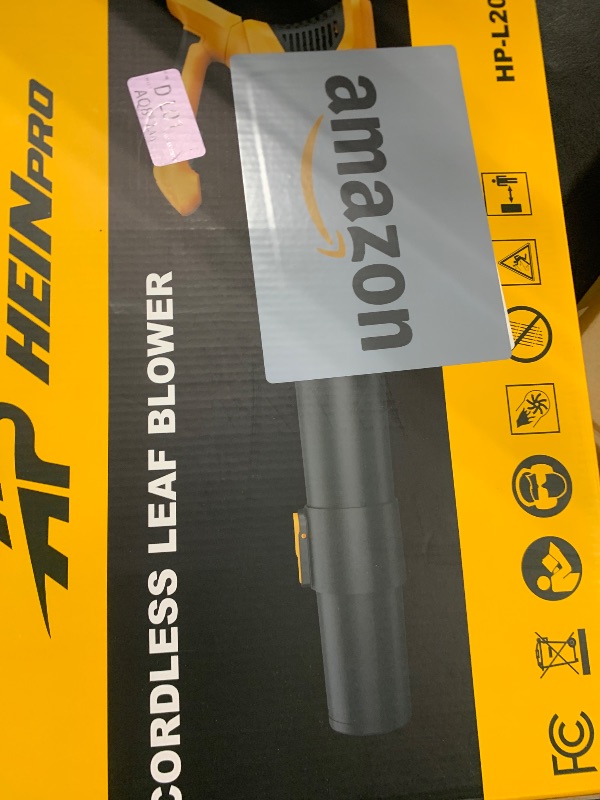 Photo 1 of Cordless Leaf Blower Compatible with Dewalt 20V Max Battery, 500CFM/150MPH Electric Leaf Blower Cordless, 5 Speed Modes, Battery Powered Blowers for Lawn Care, Yard (Tool Only)