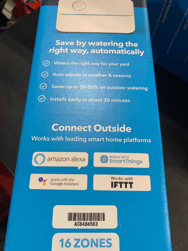 Photo 1 of Rachio 3 Smart Sprinkler Controller: 16 Zone | Simple Auto Schedules, Quick Run, Local Weather Intelligence. (Save Water w/ Rain, Freeze & Wind Skip)
