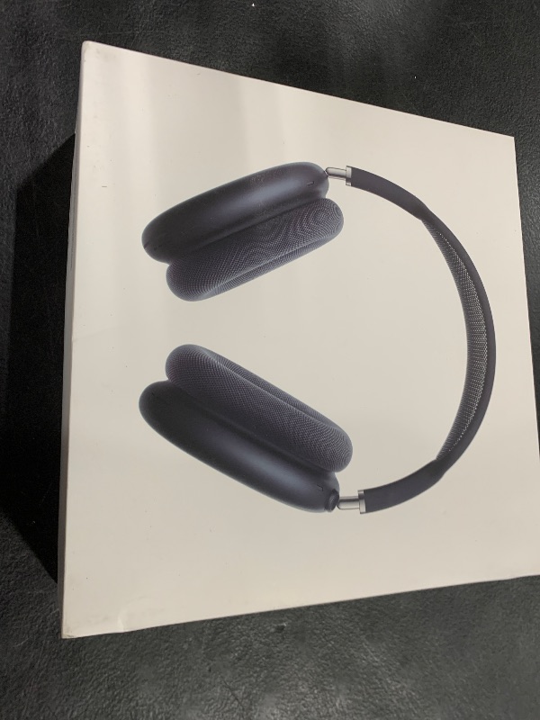 Photo 1 of Apple AirPods Max Wireless Over-Ear Headphones, Pro-Level Active Noise Cancellation, Transparency Mode, Personalized Spatial Audio, USB-C Charging, Bluetooth Headphones for iPhone - Midnight