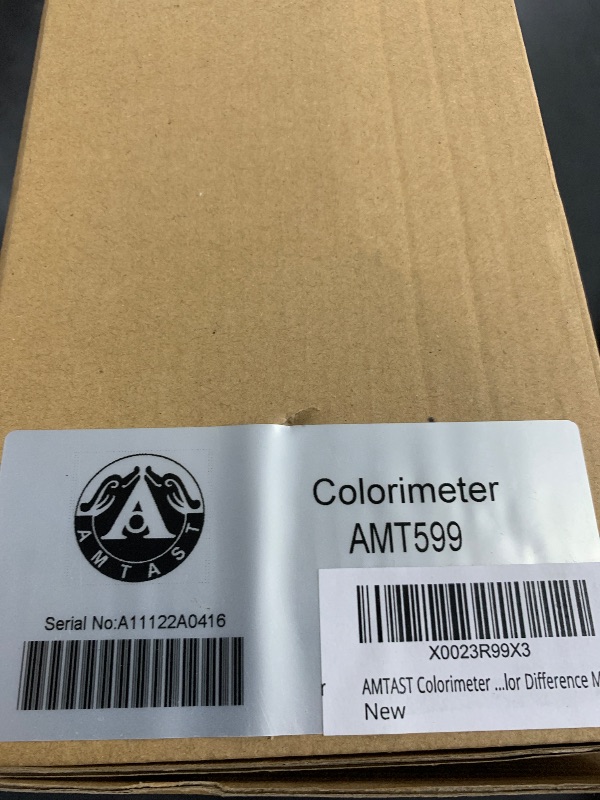 Photo 1 of AMTAST Colorimeter Color Difference Meter 8MM Digital Precise Color Analyzer Coating Printing Testing Device