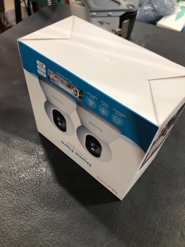 Photo 1 of blurams Cameras for Home Security, 2K Pet Camera with Phone App, 360° PTZ Indoor Cameras, 2-Way Talk, Motion Tracking, Color/IR Night Vision, Cloud&SD, Works with Alexa (2Pack, 5GHz/2.4GHz Dual-Band)