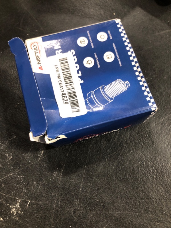 Photo 1 of Iridium Spark Plugs 8 Pack 7164 TR55IX Compatible with 1997-2010 Ford F150 V8 4.6 5.4, Ford Expedition Explorer Mustang, Cadillac, Chevy, GMC, Lincoln, Buick, Mercury Vehicles – 4.1-8.1L