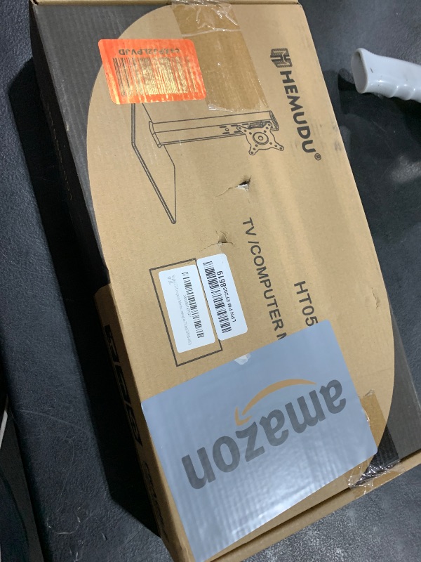 Photo 1 of Single LCD Computer Monitor Free-Standing Desk Stand Mount Riser for 13 inch to 32 inch screen with Swivel, Height Adjustable, Rotation, Vesa Base Stand Holds One (1) Screen up to 77Lbs(HT05B-001))